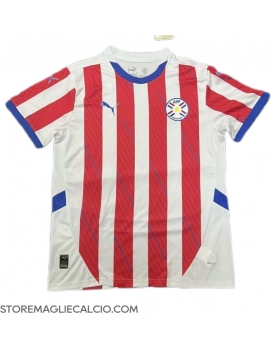 Paraguay Maglia Gara Casa Repliche Copa America 2024